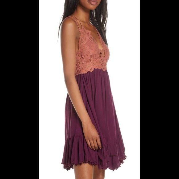 Free People Adella Lace Slip Dress - Picture 4 of 12